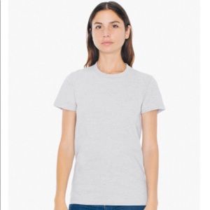 Heather Grey American Apparel tshirt